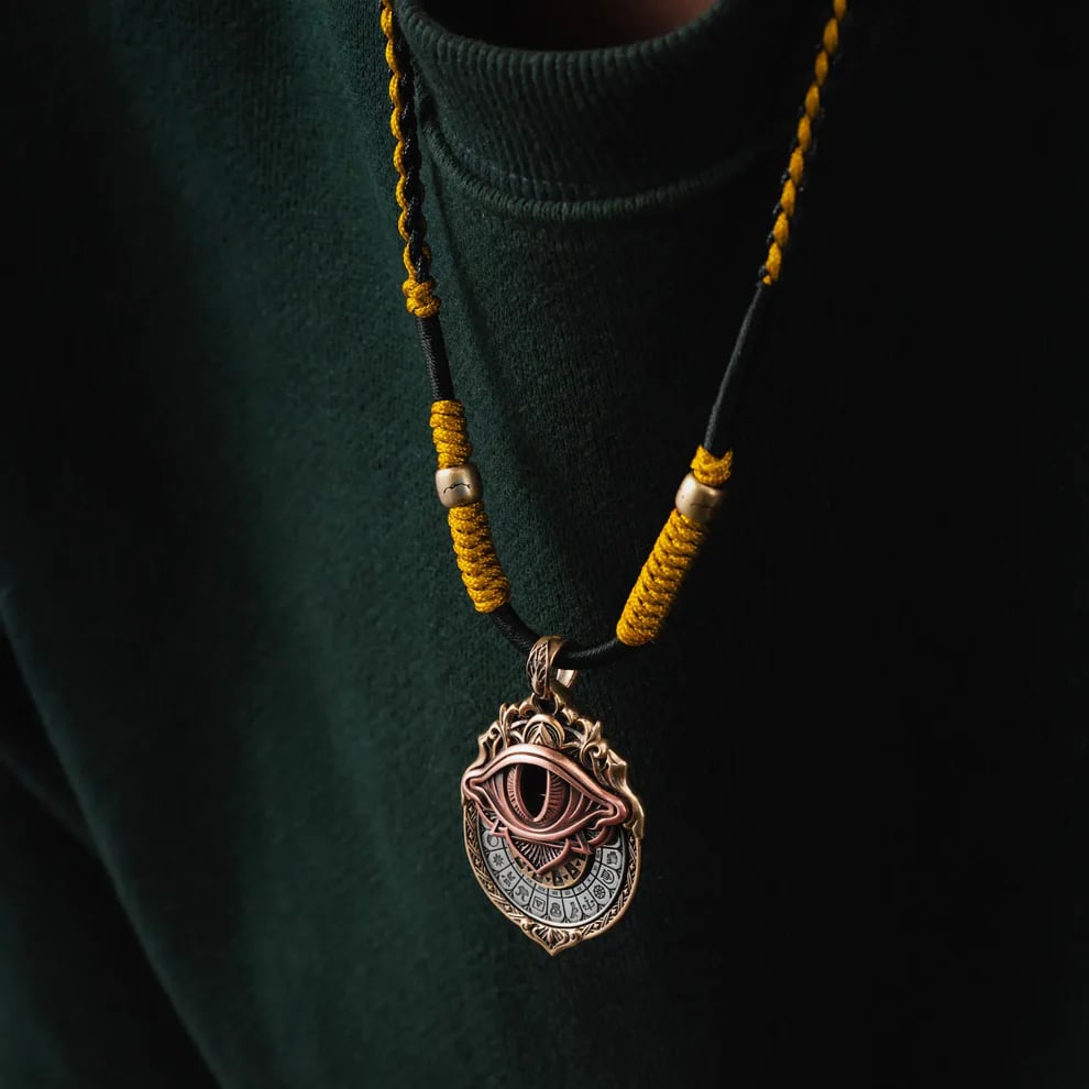 💪Hot Sale! 🔥49% OFF👁️‍🗨️Handmade Tarot Vision Pendant: Connect to Cosmic Wisdom Anytime
