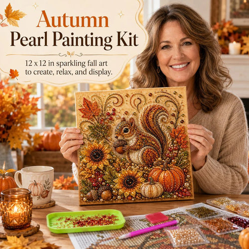 🔥Last Day 49% OFF - 🍂Autumn Pearl Painting Kit🎃✨