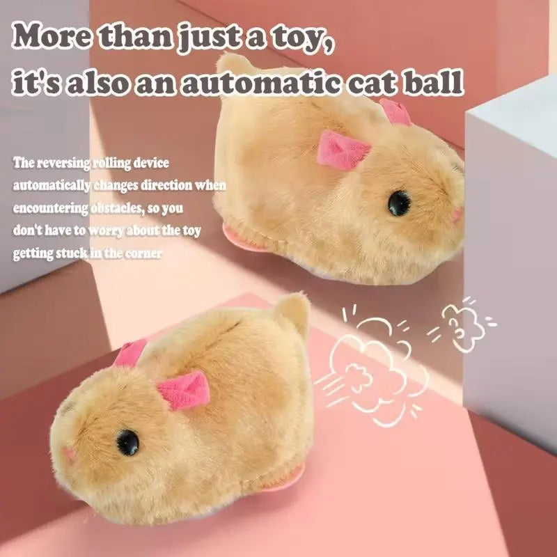 Self-Rolling Interactive Cat Ball