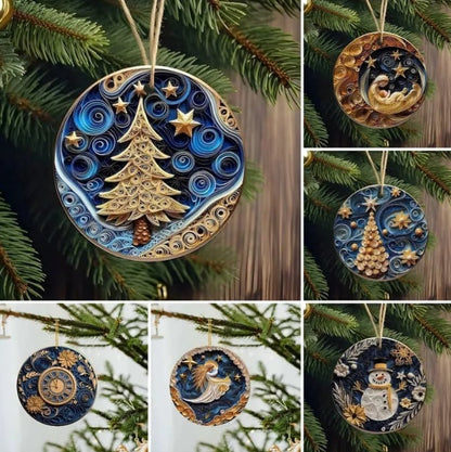 ⚡️Flash Sale⚡️ Acrylic Flat Hanging Ornament – Fade-Proof Car Decor, Gift-Ready
