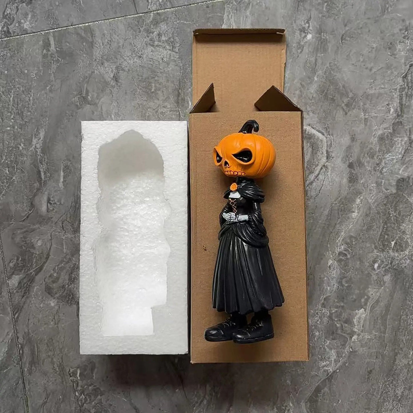 🔥HOT SALE🔥💥🏆Only $45.99 This Week👻Halloween Pumpkin Man Figurine/Decoration🎃