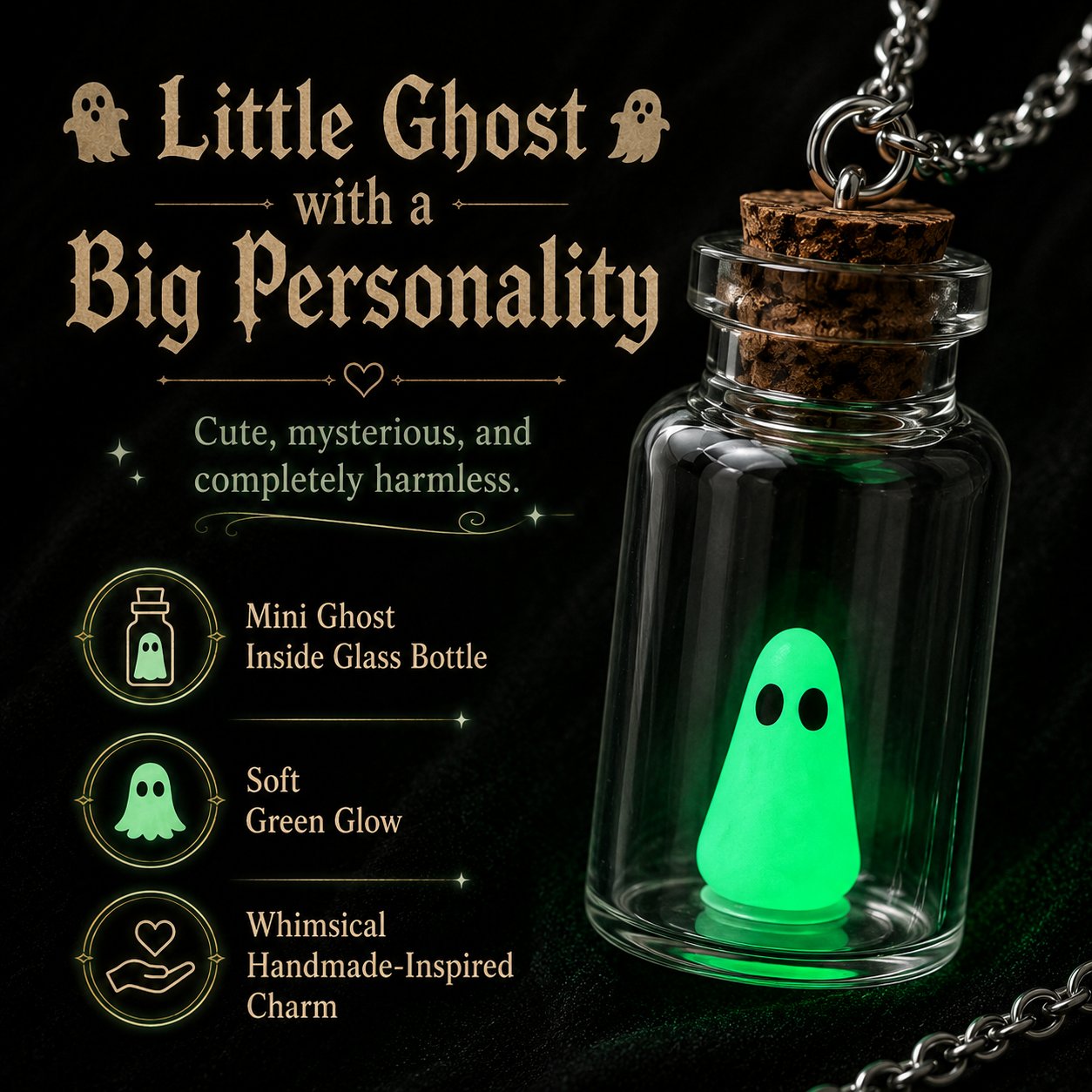 🔥Hot Sales - 👻Ghost Adoption Necklace✨