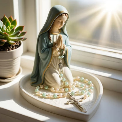 (🎁Last Day 49% OFF)🔥Handcrafted Virgin Mary Rosary Holder