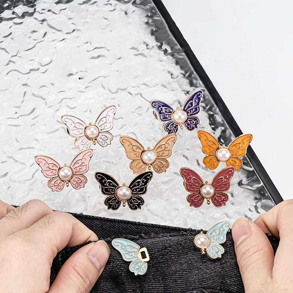 8-Pack Detachable Butterfly Clips🦋