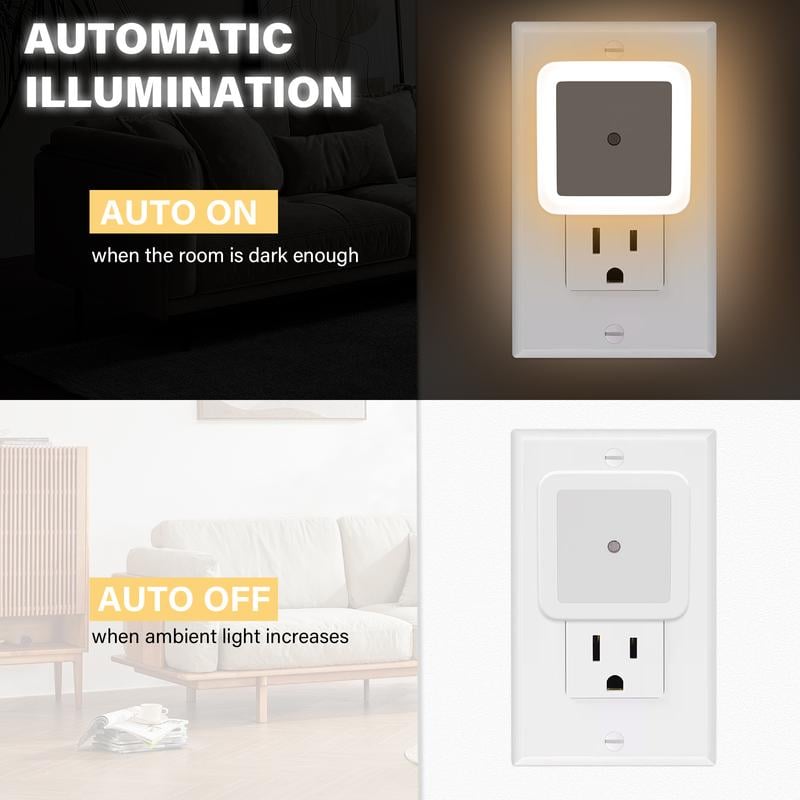 🔥Last Day Promotion 50% OFF💡Night Lights Plug into Wall