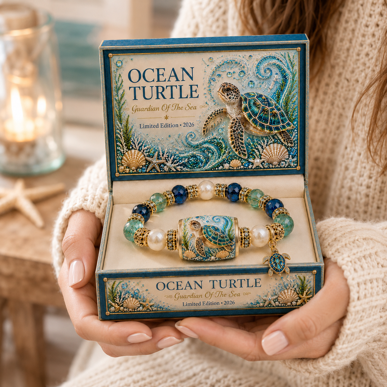 💥 Last Day 49% OFF – 🌊 Ocean Guardian Collection Bracelet — Limited Edition 2026