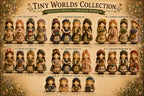 🎁Last Day:75% OFF🧵 Tiny Worlds Collection – Patchwork DIY Kit Series