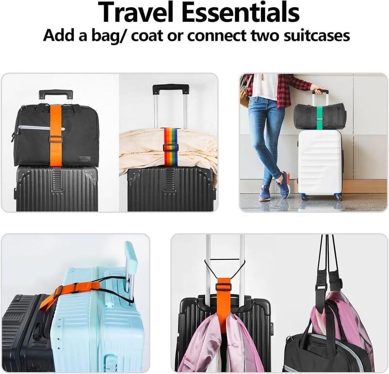🎁Buy 1 Get 1 Free💥Multi Use Strong Adjustable Luggage Connector Straps