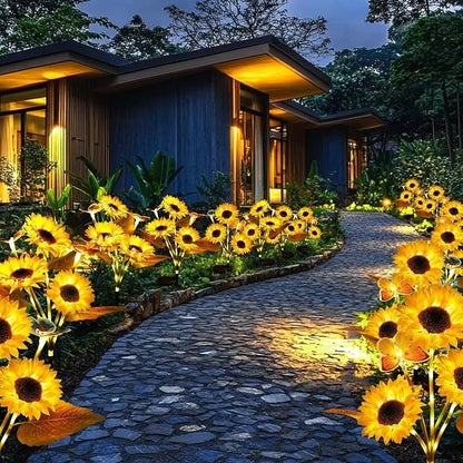 🌞Solar LED Sunflower Garden Lights-29.6inch/74cm