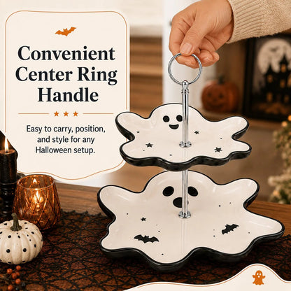 🔥HOT SALE 49% OFF – ✨Two-Tier Ghost Serving Stand