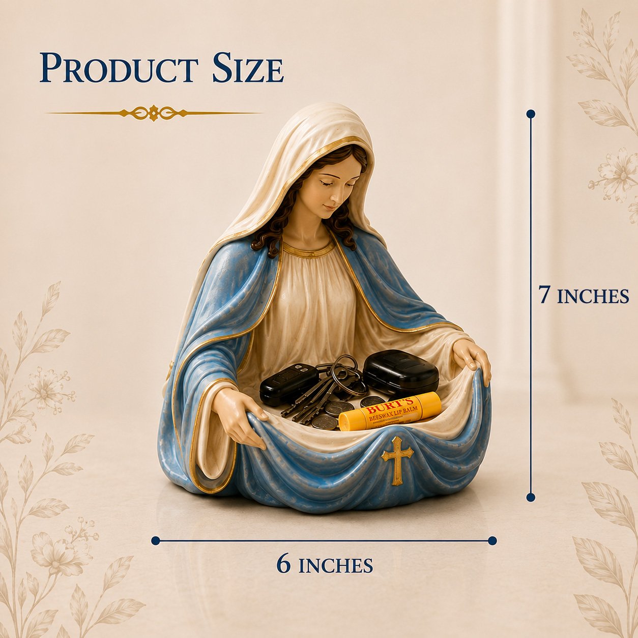 🔥Last Day 50% OFF - Handmade Virgin Mary Catch-All Bowl