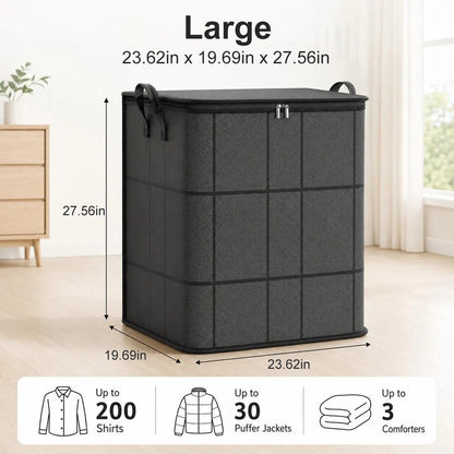 💥70% OFF Factory Clearance –📦Foldable Storage Tote – Waterproof, Dustproof, Big & Portable 🌟