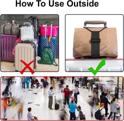 🎁Buy 1 Get 1 Free💥Multi Use Strong Adjustable Luggage Connector Straps