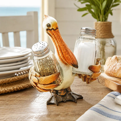⚡Hot Sales 49% OFF🔥Coastal Animal Salt & Pepper Shaker Holder Set