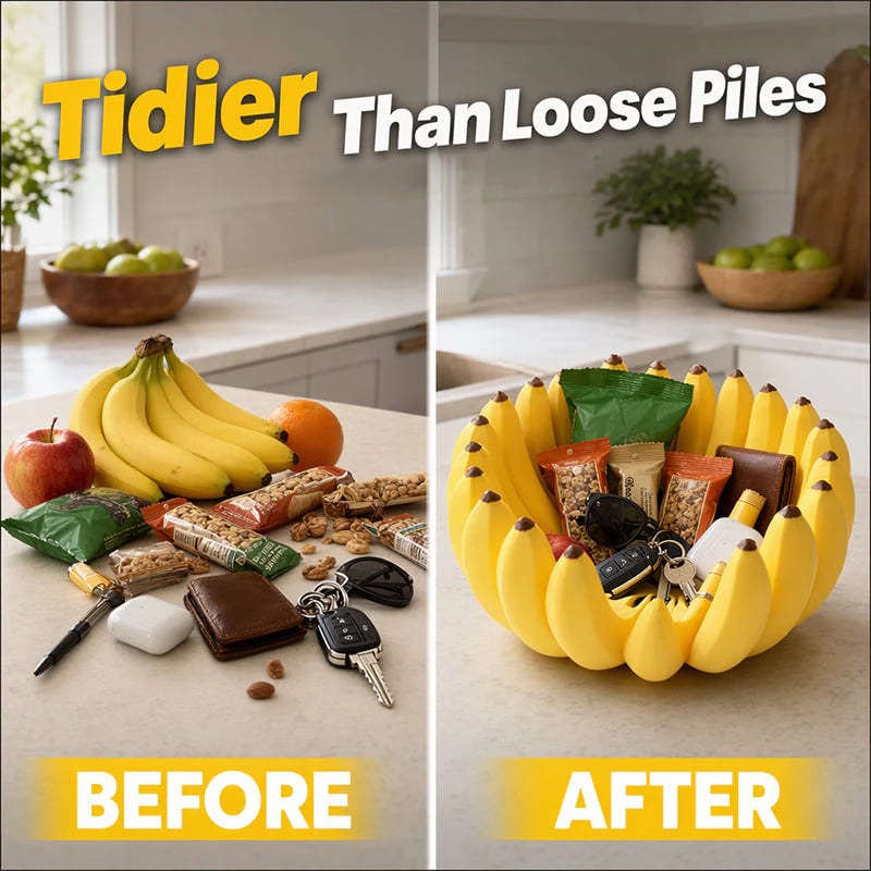 ⏰🔥LIMITED TIME 49% OFF!🔥50K+ SOLD!Creative Banana Shape Fruit Bowl