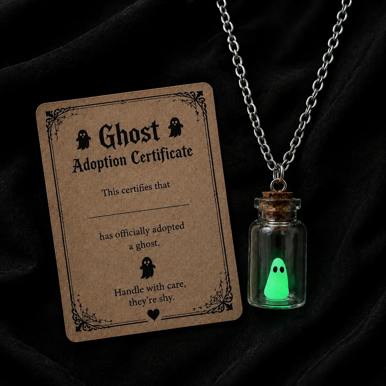 🔥Hot Sales - 👻Ghost Adoption Necklace✨
