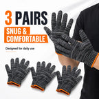 Unisex gardening gloves; versatile work gloves with strong grip, made of stretchy, breathable knit fabric; suitable for gardening, DIY, household chores, and workshop tasks