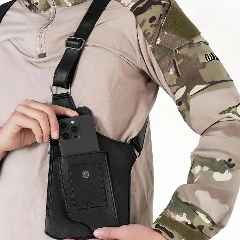 🔥2026 Hot Sale 50% OFF!🔥-Premium Leather Adjustable Underarm Shoulder Bag for Men & Women