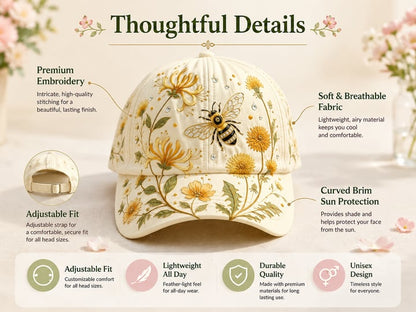 🔥Last Day 49% OFF 🌸🌿Garden Morning Cap  (✨2026 Limited Edition)
