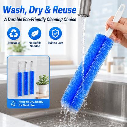 🔥Free Shipping🔥 Bendable Microfiber Head,Reusable Dust Remover