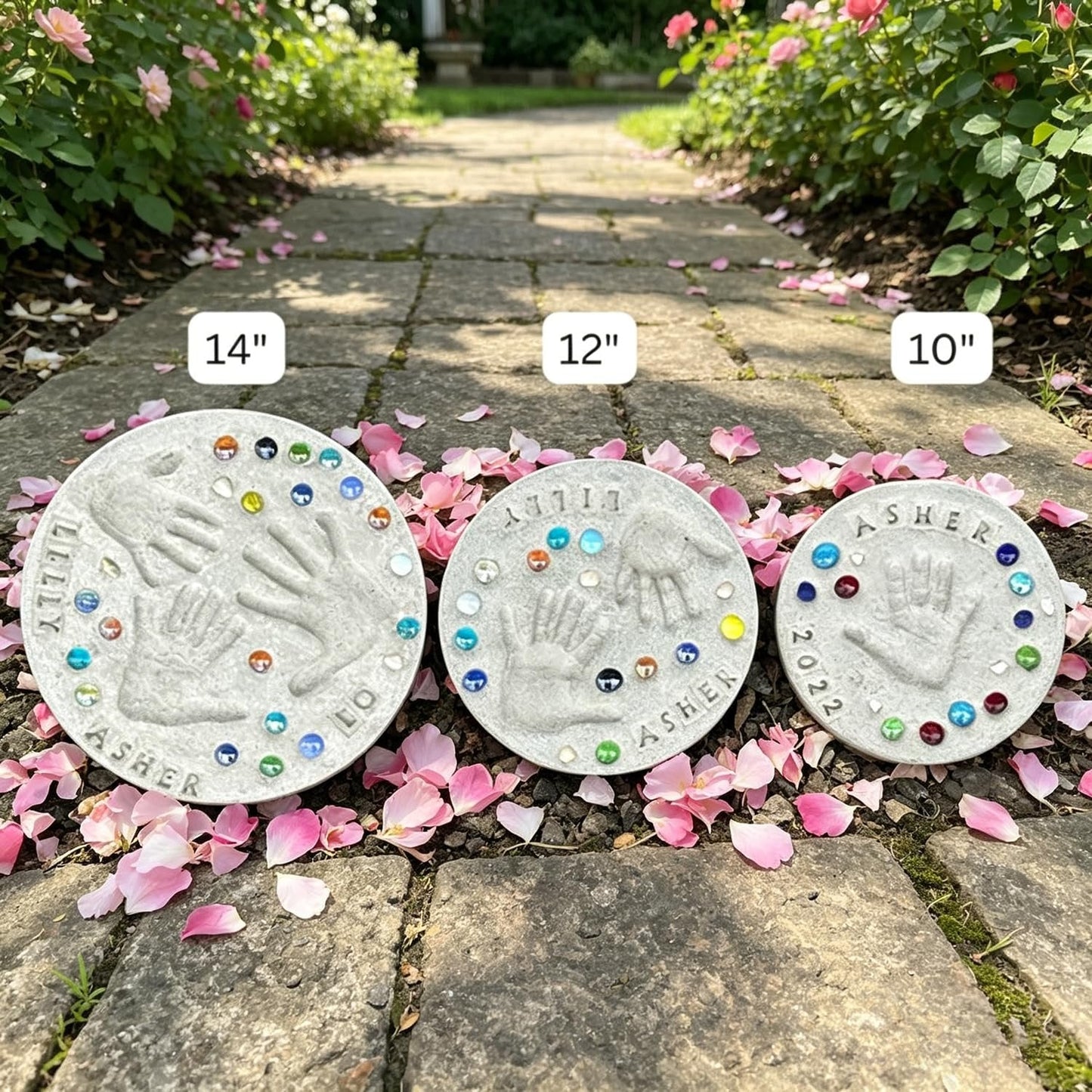 Freeze Time DIY Handprint Stepping Stone Kit