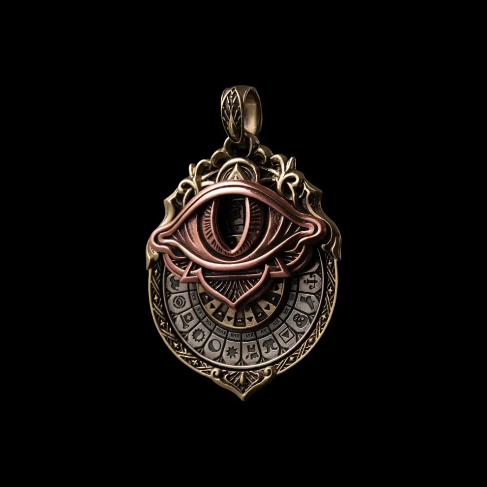💪Hot Sale! 🔥49% OFF👁️‍🗨️Handmade Tarot Vision Pendant: Connect to Cosmic Wisdom Anytime