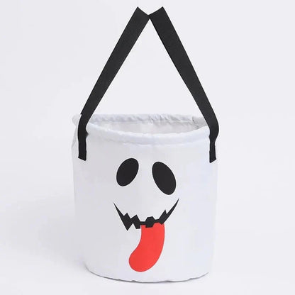 👻 Glow-in-the-Dark Halloween LED Candy Basket  Bags🎃5 Pack Pumpkin Trick or Treat Bags with Glow Lights for Kids, Parties & Halloween Decorations