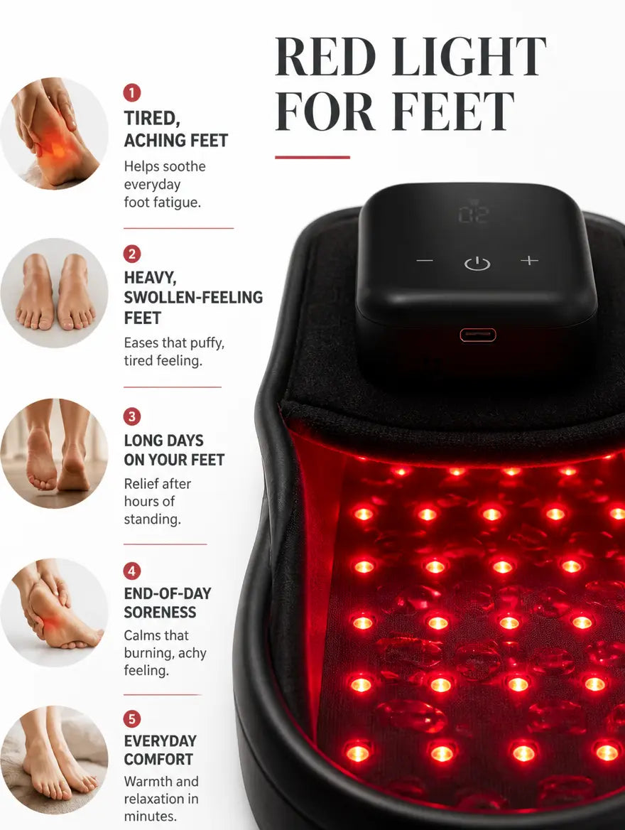 🔥Free Shipping🔥-Verviven™ Red Light Slippers