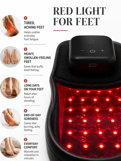🔥Free Shipping🔥-Verviven™ Red Light Slippers