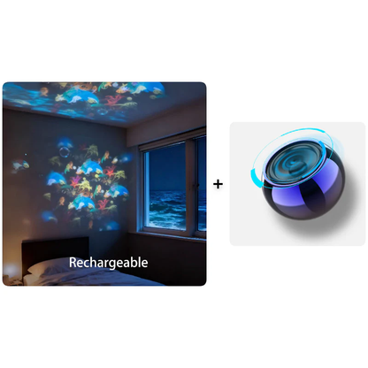 ✨ Rotating LED Projector with Dynamic Lighting Effect – Over 50,000 Sold! 🌀💞 Transform Your Space with Colorful Lights!