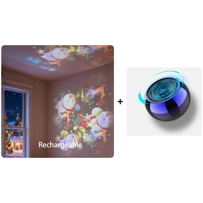 ✨ Rotating LED Projector with Dynamic Lighting Effect – Over 50,000 Sold! 🌀💞 Transform Your Space with Colorful Lights!
