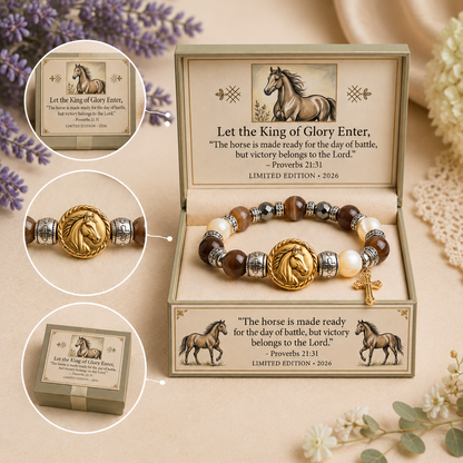 King of Glory Horse Faith Bracelet