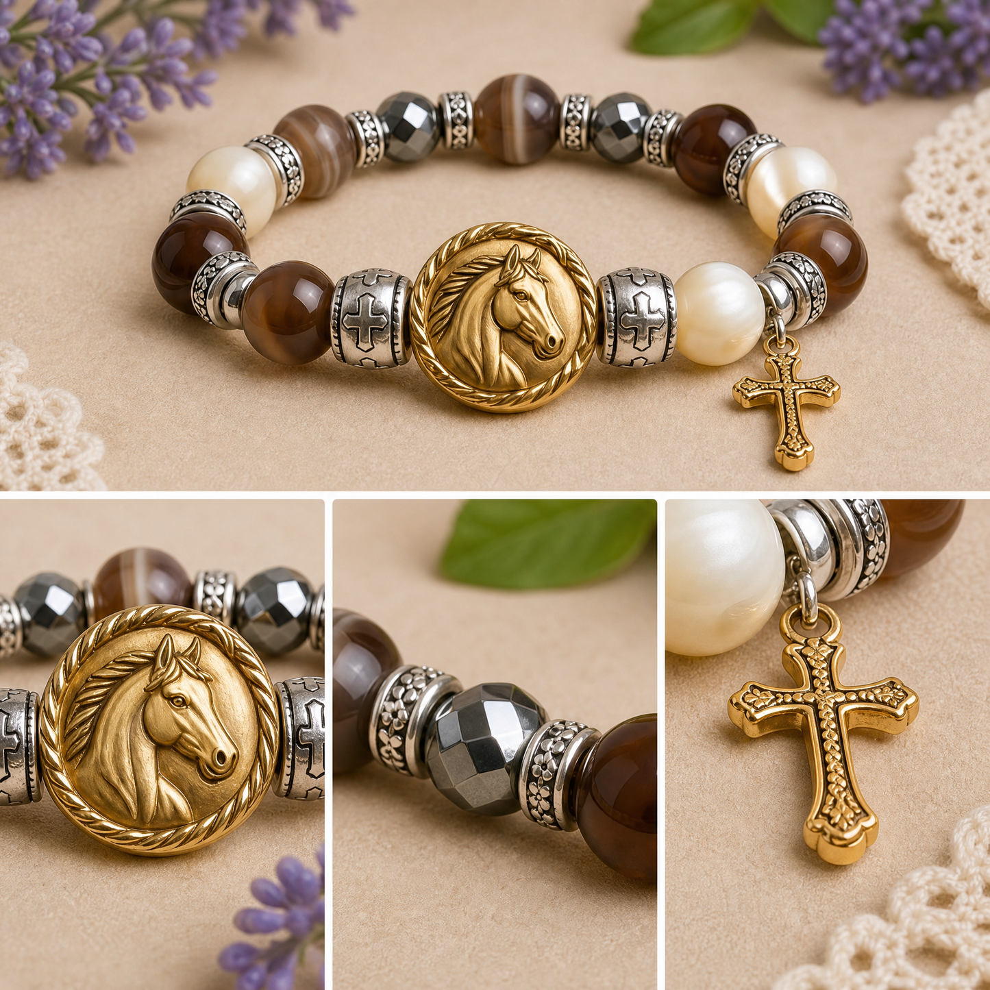King of Glory Horse Faith Bracelet