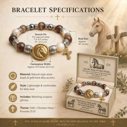 King of Glory Horse Faith Bracelet