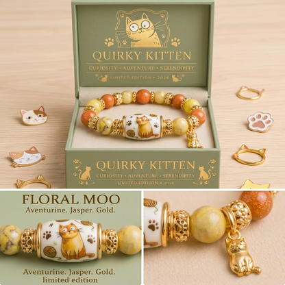 🐱 Limited Edition Quirky Kitten Bracelet