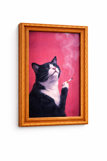 Funny and quirky cat-shaped soft magnetic refrigerator magnets