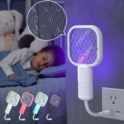 🪰Bestselling item of 2026  limited-time 50% discount🦟USB Mini Electric Fly Swatter