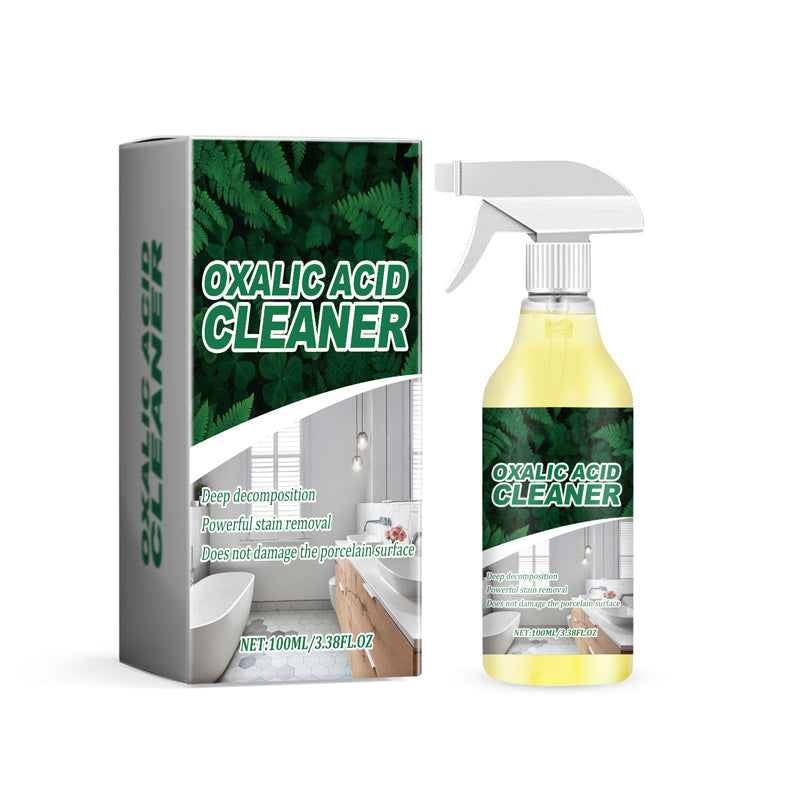 🥳2026 HOT SALE🥳💞50K+ SOLD!💥🔬 【CLEARANCE!】Molecular-Level Cleaning Tech! Oxalic Acid Bathroom Cleaner Dissolves Rust & Limescale 78% OFF🚽✨
