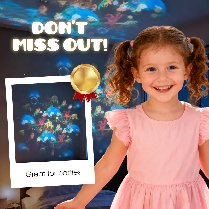 ✨ Rotating LED Projector with Dynamic Lighting Effect – Over 50,000 Sold! 🌀💞 Transform Your Space with Colorful Lights!