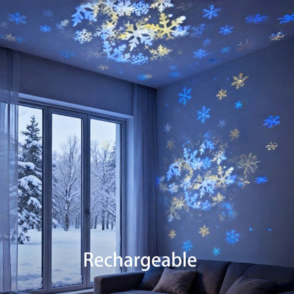 ✨ Rotating LED Projector with Dynamic Lighting Effect – Over 50,000 Sold! 🌀💞 Transform Your Space with Colorful Lights!