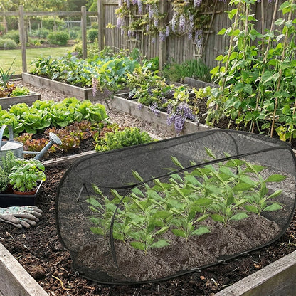 ⏳⏰Pop-Up Plant Protection Mesh Cover🌱🛡️