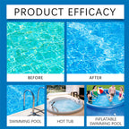 💧 Purifying liquid for pools – crystal-clear water, effortlessly! ✨ Say goodbye to green water and harsh chemicals – enjoy healthy, natural swimming every time. 🏊‍♂️💙