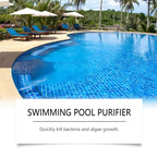 💧 Purifying liquid for pools – crystal-clear water, effortlessly! ✨ Say goodbye to green water and harsh chemicals – enjoy healthy, natural swimming every time. 🏊‍♂️💙