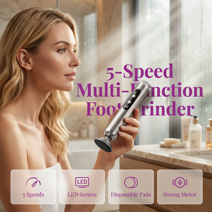 🔥2026 Hot Sale⏰Multi-Function Electric Foot Grinder with 5 Speeds