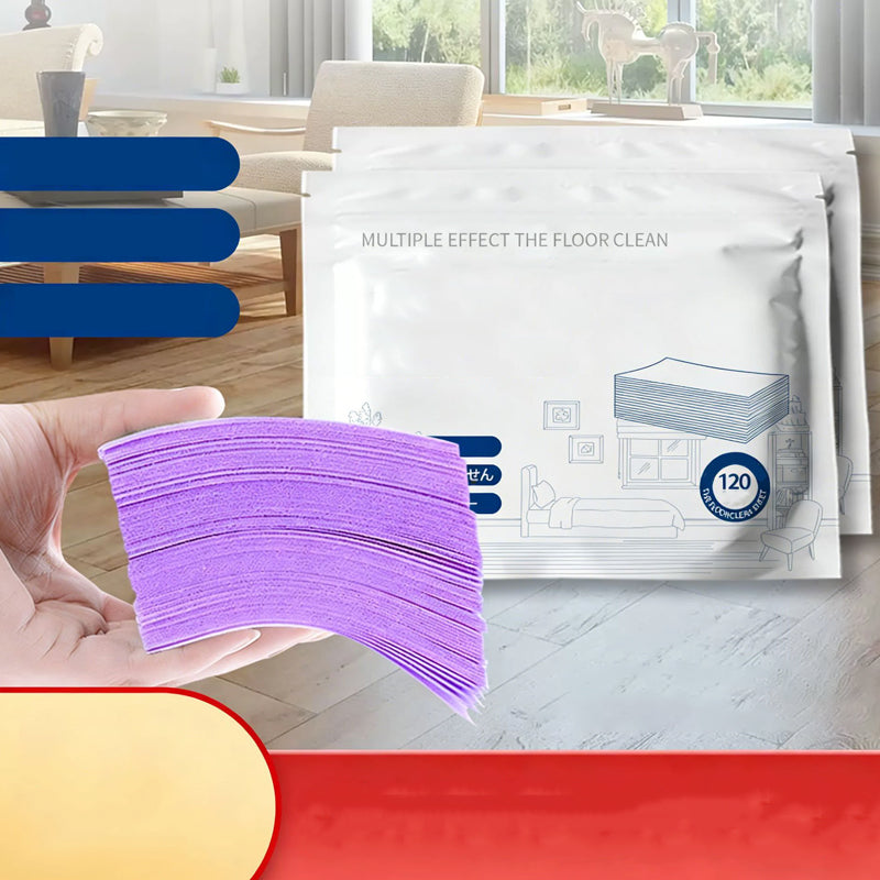🥳2026 HOT SALE🥳💞50K+ SOLD!⏳✨ 50% OFF! Water‑Soluble Floor Sheets – Just drop in water, no measuring. Cleans & shines all floors. Safe & streak‑free. 100 sheets pack. Your daily helper. 🧹💧