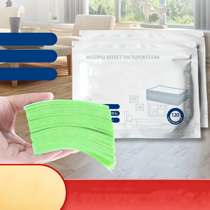 🥳2026 HOT SALE🥳💞50K+ SOLD!⏳✨ 50% OFF! Water‑Soluble Floor Sheets – Just drop in water, no measuring. Cleans & shines all floors. Safe & streak‑free. 100 sheets pack. Your daily helper. 🧹💧