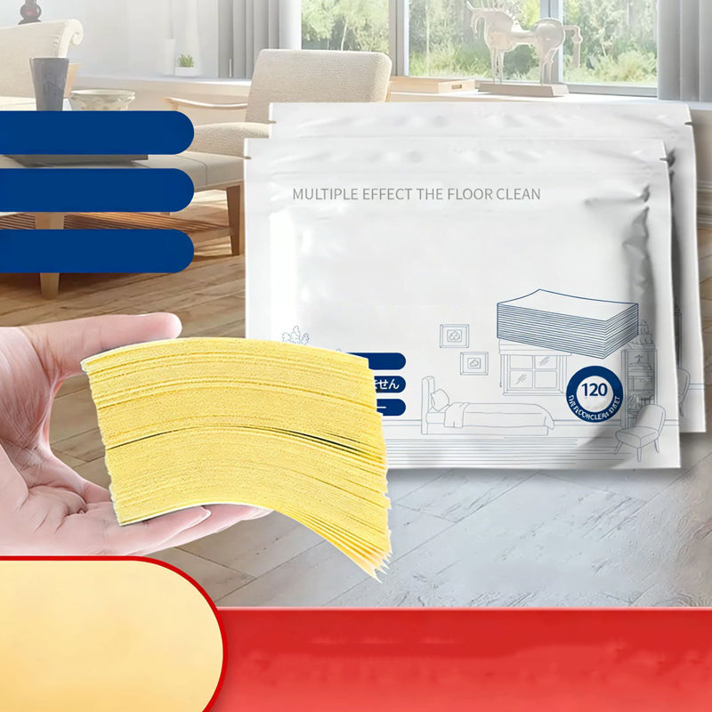 🥳2026 HOT SALE🥳💞50K+ SOLD!⏳✨ 50% OFF! Water‑Soluble Floor Sheets – Just drop in water, no measuring. Cleans & shines all floors. Safe & streak‑free. 100 sheets pack. Your daily helper. 🧹💧