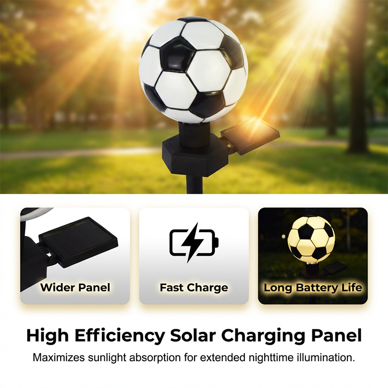 ⏳🔥LIMITED-TIME 50% OFF! 🌞 Fun Sporty Solar Garden Light – Brighten Your Outdoor Space ✨