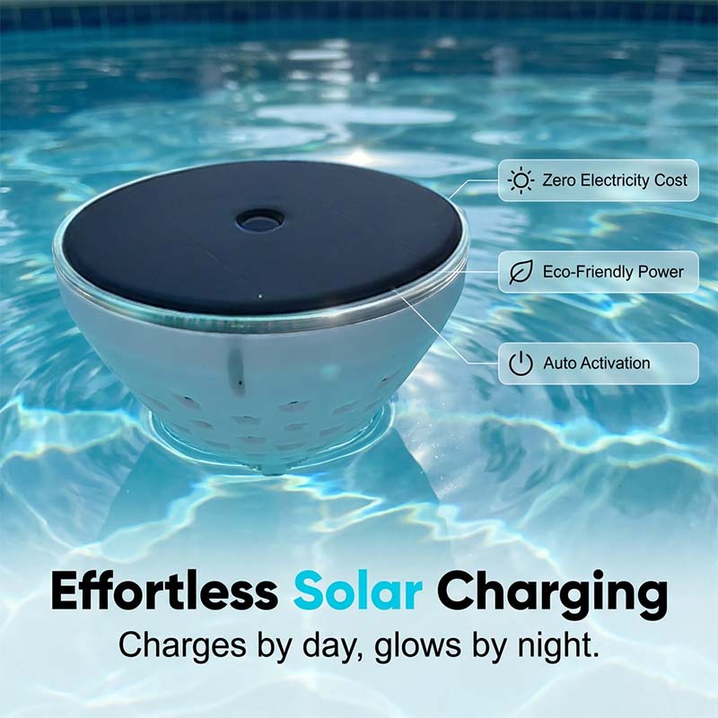 Solar Floating Pool Light with Fish Projection