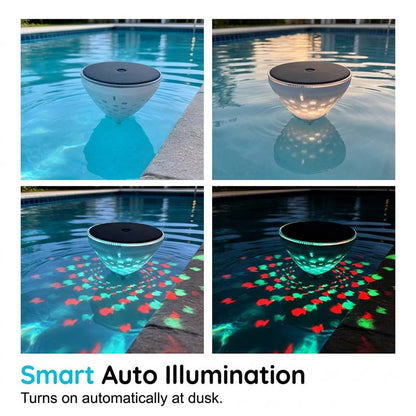 Solar Floating Pool Light with Fish Projection